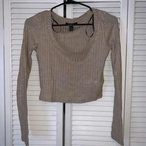 Forever 21 cropped shirt